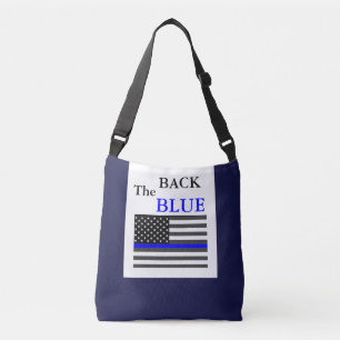BACK THE BLUE CROSSBODY BAG