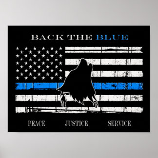 Back the Blue Poster