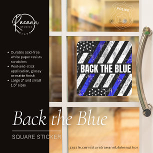 Back the Blue Sticker