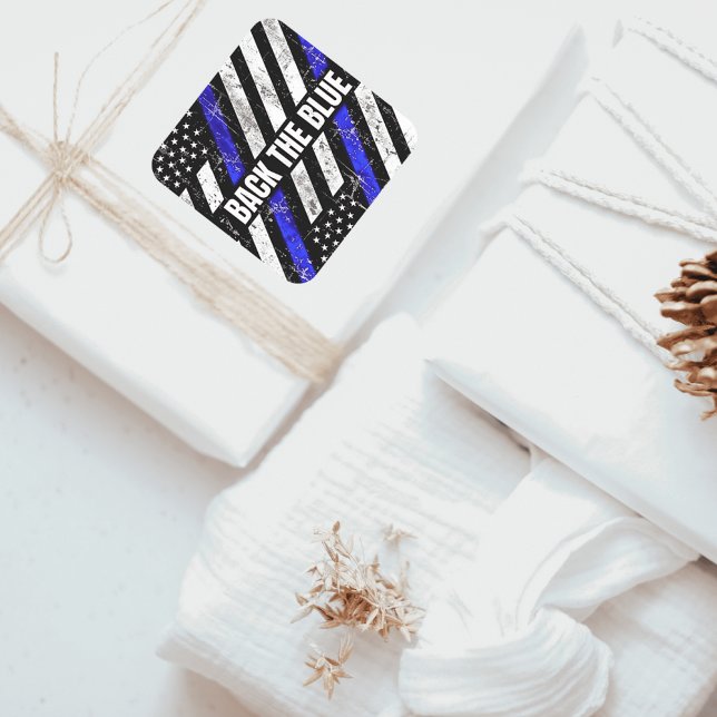 Back the Blue Sticker (Creator Uploaded)