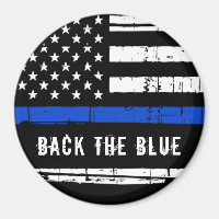 Back The Blue Thin Blue Line Police 