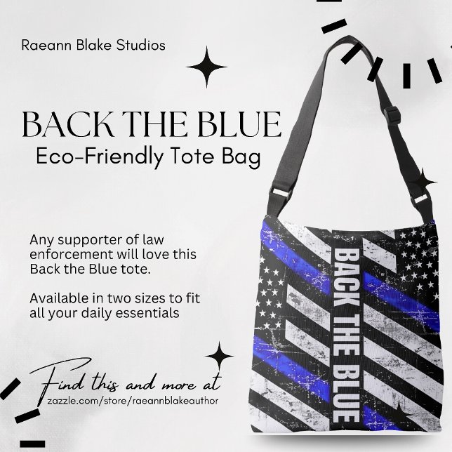 Back the Blue Tote (Creator Uploaded)