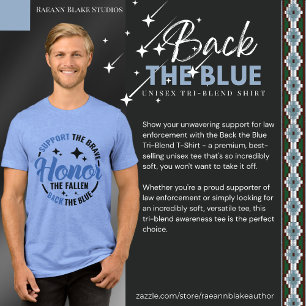 Back the Blue Tri-Blend Shirt