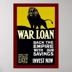 Back the Empire with Our Savings Poster