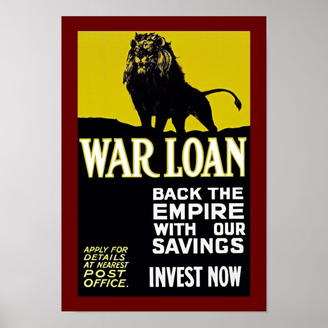 Back the Empire with Our Savings Poster (Front)