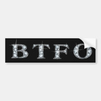 Back The F* Off Bumper Sticker