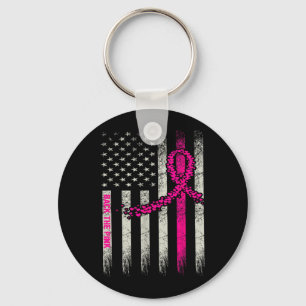 Back The nk Breast Cancer Awareness Flag Toddler Key Ring