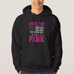 BACK THE PINK America Sparkle with Strength and Su Hoodie