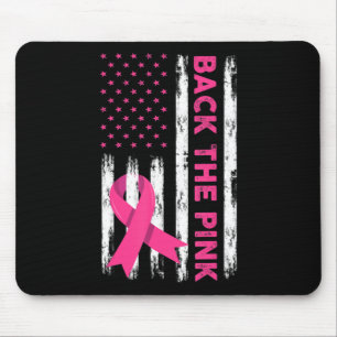 Back The Pink Breast Cancer Awareness T-Shirt62  Mouse Pad