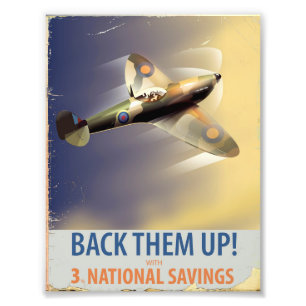 Back them up! WW2 poster