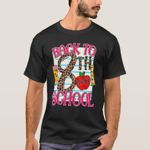 Back To 8th Grade Notebook Paper Back To School T-Shirt