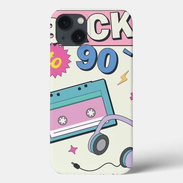 Back to 90s Case-Mate iPhone case (Back)