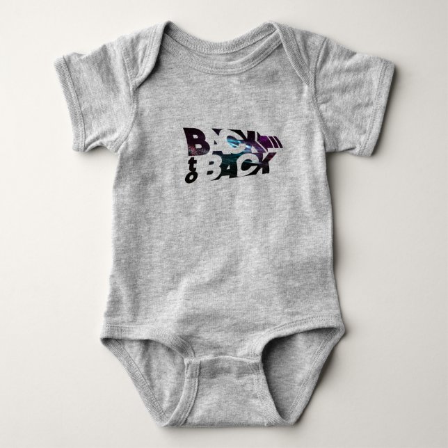 Back to Back | Baby Bodysuit (Front)