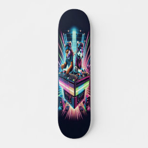 Back-to-Back Beats Skateboard