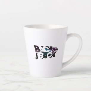 Back to Back   Latte Mug