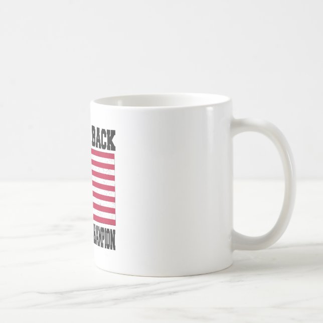 Back to Back World War Champion Coffee Mug (Right)
