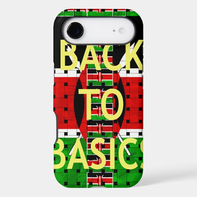 Back to Basics: Kenya Flag Themed Weaving Culture (Back)