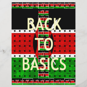 Back to Basics: Kenya Flag-Themed  Weaving Culture