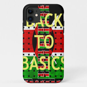 Back to Basics: Kenya Flag-Themed  Weaving Culture iPhone 11 Case