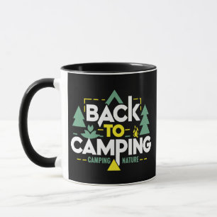 Back to Camping, Adventures Await  Mug