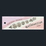 Back To Mathematics Ruler<br><div class="desc">Awesome fun, colourful flowing pastel ruler design, for the student who knows the importance of getting back to mathematics success and achievement with 100% results. Mathematics builds knowledge power throughout our learning journey. Embrace it, don't fear it.</div>