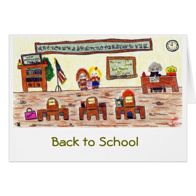"Back to School" (Front Horizontal)