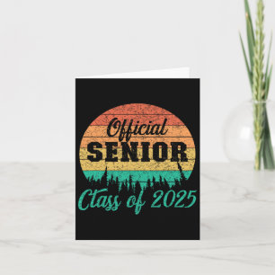 Back To School4 Senior 2025 Card