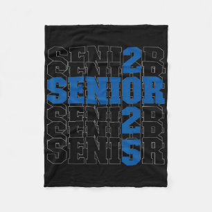 Back To School6 Senior 2025  Fleece Blanket