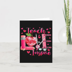 Back To School 100th Day Of School Teacher Lmn Gro Card