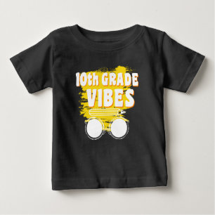 Back To School 10th Grade Vibes Shirt First Day