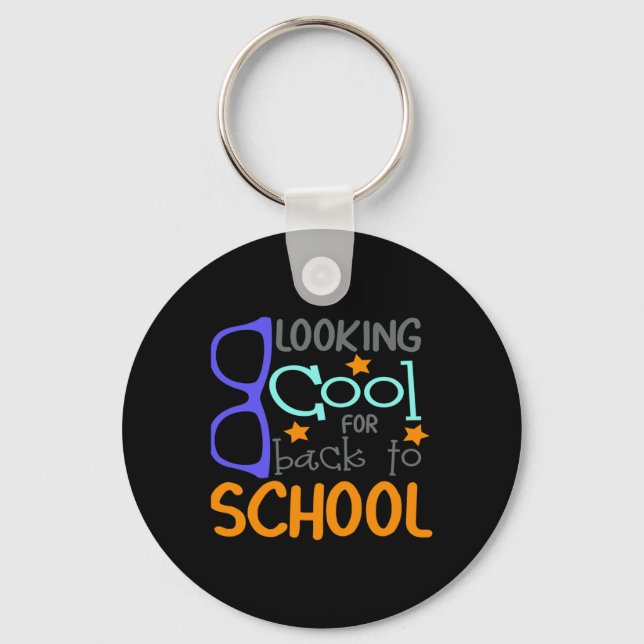 Back To School 14  Key Ring (Front)