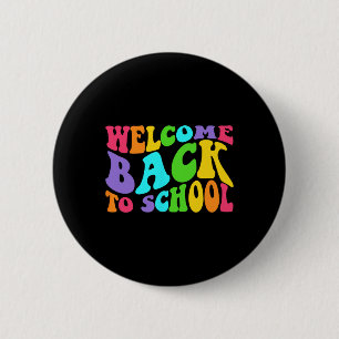 Back To School 1st Day Of School Students Teacher 6 Cm Round Badge