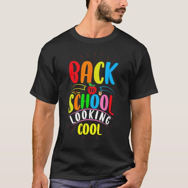 Back To School 1st First Day Back To School T-Shirt (Front)