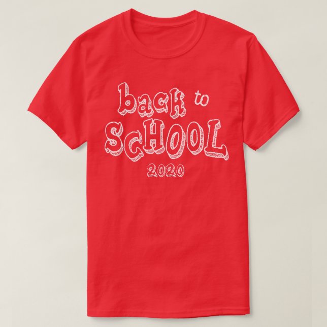 Back To School 2020 5 T-Shirt (Design Front)