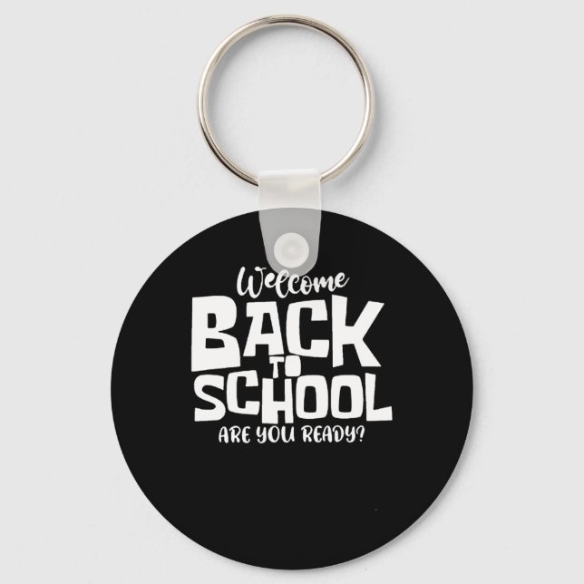 Back To School 2024-2025  Key Ring (Front)
