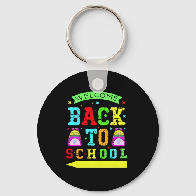 Back To School 2024  Key Ring (Front)