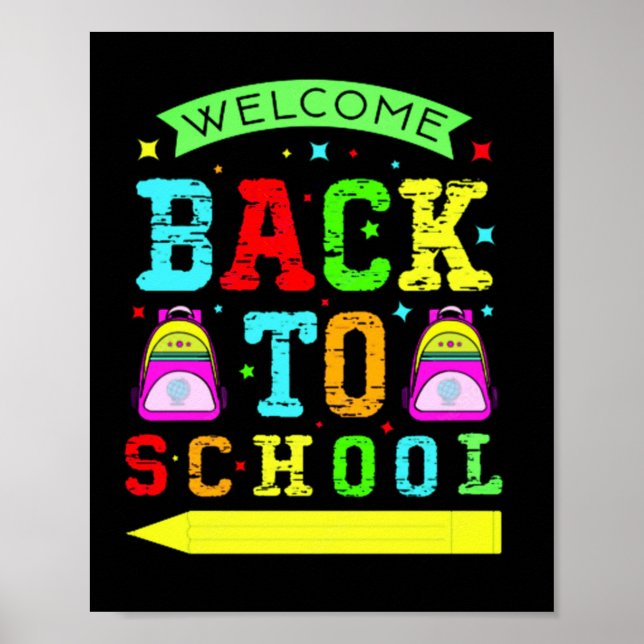 Back To School 2024  Poster (Front)