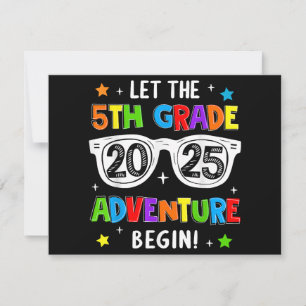 Back To School 2025 Let The 5th Grade Adventure Be
