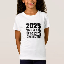 Back to school 2025 the year legends start school
