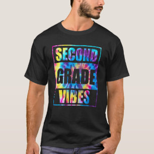 Back To School 2nd Grade Vibes First Day Teacher T-Shirt