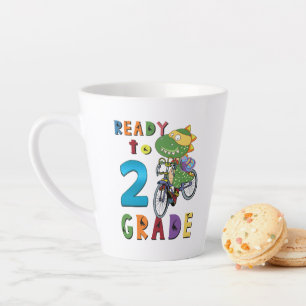 Back To School, 2Th Grade Latte Mug