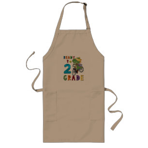 Back To School,2Th Grade Long Apron