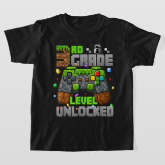 Back to School 3rd Grade Boys Gamer T-Shirt