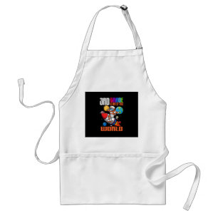 Back to School 3rd Grade Out of this World Space Standard Apron