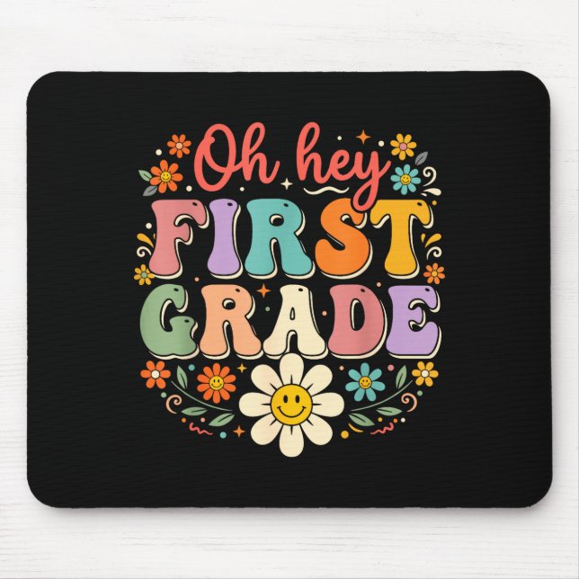 Back to school 3rd grade teacher shirt third grade mouse pad (Front)