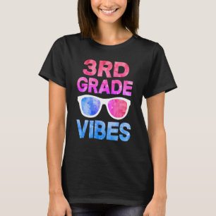 Back To School 3rd Grade Vibes First Day Teacher T-Shirt
