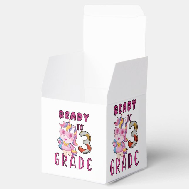 Back To School, 3Th Grade Favour Box (Opened)