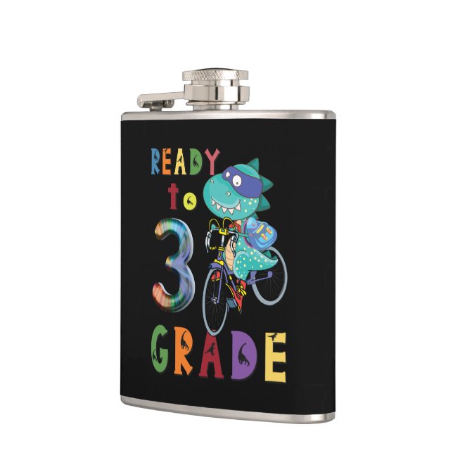 Back To School, 3Th Grade Hip Flask (Left)