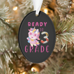 Back To School, 3Th Grade Ornament