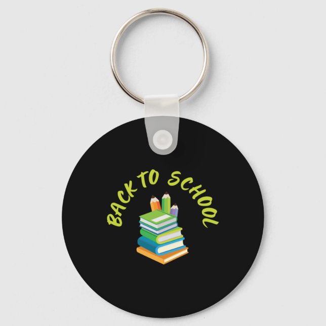 Back To School 4  Key Ring (Front)